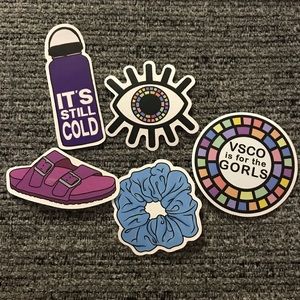 VSCO waterproof stickers